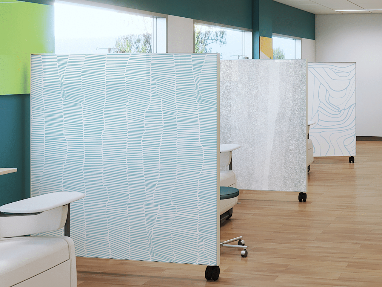 Mossa 3 Wheel Glassboards Skyline Design